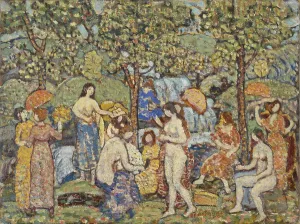 Maurice Brazil Prendergast Idyl c. 1912a1915 Maurice Brazil Prendergast Idyl c. 1912a1915