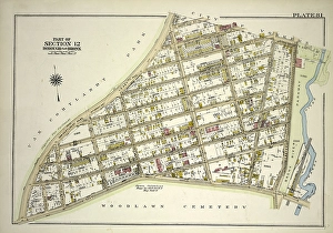 Plate 81, Part of Section 13, Borough of the Bronx. Bounded by Van Cortlandt Park East Plate 81, Part of Section 13, Borough of the Bronx. Bounded by Van Cortlandt Park East
