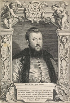 Portrait of Christoph Opalinski, Earl of Bnin, Palatine of Posen, Lucas Vorsterman I Portrait of Christoph Opalinski, Earl of Bnin, Palatine of Posen, Lucas Vorsterman I
