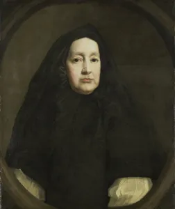 Portrait of Katharine Elliot (died 1688), Dresser of Duchess Anne of York and First Portrait of Katharine Elliot (died 1688), Dresser of Duchess Anne of York and First