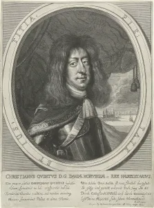 Portrait King Christian V Denmark Norway right Portrait King Christian V Denmark Norway right