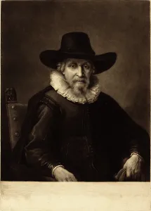 Richard Houston after Rembrandt van Rijn (Irish, 1721-1775), The Burgomaster, c. 1760 Richard Houston after Rembrandt van Rijn (Irish, 1721-1775), The Burgomaster, c. 1760