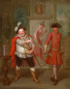 Scene from Shakespeares Henry IV, Part I Scene from Henry IV Scene from Shakespeares Henry IV, Part I Scene from Henry IV