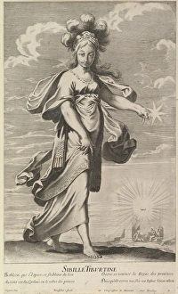 Sibylle Tiburtine ca 1635 Engraving figure Rousselet Sibylle Tiburtine ca 1635 Engraving figure Rousselet