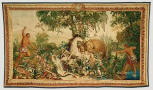 Tapestry: Le Cheval rayé from Les Anciennes Indes Series Tapestry: Le Cheval rayé from Les Anciennes Indes Series