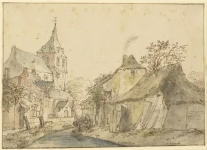 View Eindhoven Northeast Isack van Ostade Dutch View Eindhoven Northeast Isack van Ostade Dutch