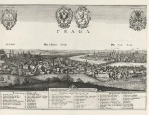 View Prague middle part Praga title object Middle part View Prague middle part Praga title object Middle part