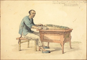 William Alexander, British (1767-1816), A Peasant Selling Betel, 1793-1794, watercolor William Alexander, British (1767-1816), A Peasant Selling Betel, 1793-1794, watercolor