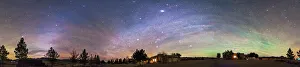 Panorama of the celestial night sky in southwest New Mexico Panorama of the celestial night sky in southwest New Mexico