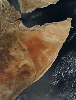 Satellite view of the Horn of Africa Satellite view of the Horn of Africa