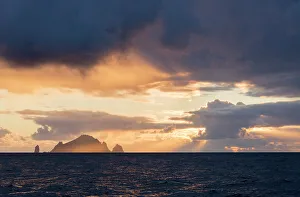 Islands of Boreray and Stac Lee, St Kilda, Outer Hebrides, Scotland, UK, July 2015 Islands of Boreray and Stac Lee, St Kilda, Outer Hebrides, Scotland, UK, July 2015