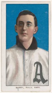 Barry, Philadelphia, American League, from the White Border series (T206) for the Ameri Barry, Philadelphia, American League, from the White Border series (T206) for the Ameri