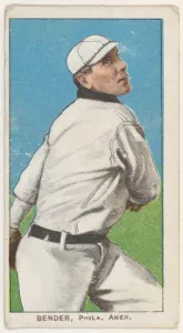 Bender, Philadelphia, American League, from the White Border series (T206) for the Amer Bender, Philadelphia, American League, from the White Border series (T206) for the Amer