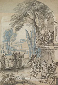 Benedict of Nursia Orders the Destruction of the Temple of Apollo at Monte Benedict of Nursia Orders the Destruction of the Temple of Apollo at Monte