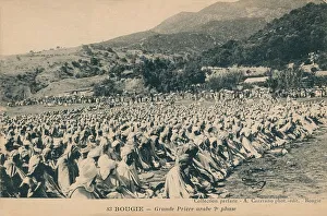 'Bougie - Grande Priere arabe 2e phase', c1900. Artist: Unknown 'Bougie - Grande Priere arabe 2e phase', c1900. Artist: Unknown