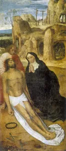 Christ's Passion, detail from the altarpiece of St Antony, 16th century. Artist: Anon Christ's Passion, detail from the altarpiece of St Antony, 16th century. Artist: Anon