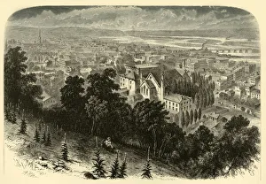 'Dubuque, from Kellys Bluff', 1874. Creator: James H. Richardson 'Dubuque, from Kellys Bluff', 1874. Creator: James H. Richardson