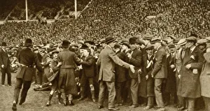 The first FA Cup Final is held at the new Wembley Stadium in London, 28 April 1923, (1935) The first FA Cup Final is held at the new Wembley Stadium in London, 28 April 1923, (1935)