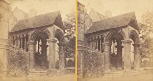 Group of 23 Early Stereograph Views of British Cathedrals, 1860s-80s. Creator: Unknown Group of 23 Early Stereograph Views of British Cathedrals, 1860s-80s. Creator: Unknown