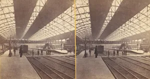 Group of 6 Early Stereograph Views of Birmingham, England, 1860s-80s. Creator: Unknown Group of 6 Early Stereograph Views of Birmingham, England, 1860s-80s. Creator: Unknown