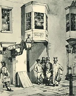'Inn and Post Office', 1830, (1943). Creator: Eugene Louis Lami 'Inn and Post Office', 1830, (1943). Creator: Eugene Louis Lami