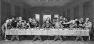 'Jesus said, - one of you that eateth with me shall betray me', mid 19th century. Creator 'Jesus said, - one of you that eateth with me shall betray me', mid 19th century. Creator