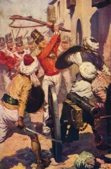 'Lieutenant Pattinson at the Presence of Karyguam', 1818 (c1912). Artist: Unknown 'Lieutenant Pattinson at the Presence of Karyguam', 1818 (c1912). Artist: Unknown