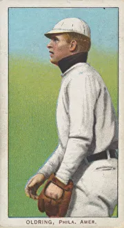 Oldring, Philadelphia, American League, from the White Border series (T206) for the Ame Oldring, Philadelphia, American League, from the White Border series (T206) for the Ame