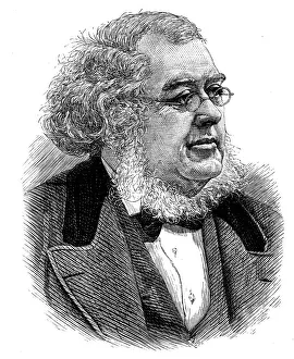Peter Christian Asbjornsen (1812-1885), Norwegian folklorist and naturalist. Artist: Unknown Peter Christian Asbjornsen (1812-1885), Norwegian folklorist and naturalist. Artist: Unknown