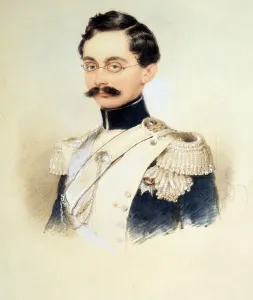 Portrait of Adolphe I, Duke of Nassau, Grand Duke of Luxembourg (1817-1905), 1840s Portrait of Adolphe I, Duke of Nassau, Grand Duke of Luxembourg (1817-1905), 1840s