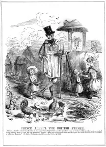'Prince Albert the British Farmer', 1843. Artist: Unknown 'Prince Albert the British Farmer', 1843. Artist: Unknown