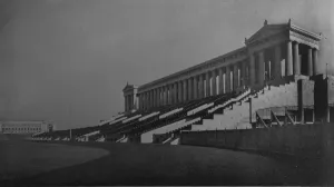 View of the north stand, Municipal Grant Park Stadium, Chicago, Illinois, 1925. Artist: Unknown View of the north stand, Municipal Grant Park Stadium, Chicago, Illinois, 1925. Artist: Unknown