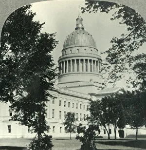 'West Virginia's Magnificent State Capitol in Charleston', c1930s. Creator: Unknown 'West Virginia's Magnificent State Capitol in Charleston', c1930s. Creator: Unknown