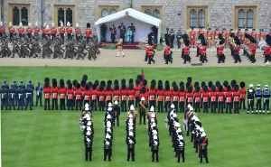 Queen's Diamond Jubilee Parade and Muster at Windsor Castle Queen's Diamond Jubilee Parade and Muster at Windsor Castle