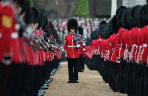 Soldiers Complete Final Rehearsal Ahead of the Queen's Birthday Parade Soldiers Complete Final Rehearsal Ahead of the Queen's Birthday Parade