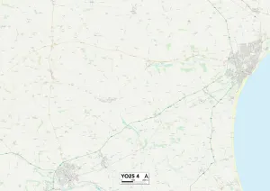 East Riding of Yorkshire YO25 4 Map East Riding of Yorkshire YO25 4 Map