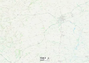 East Riding of Yorkshire YO25 9 Map East Riding of Yorkshire YO25 9 Map