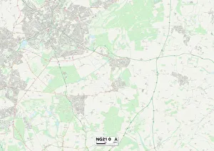 Newark and Sherwood NG21 0 Map Newark and Sherwood NG21 0 Map