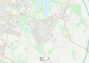 North East Derbyshire S21 1 Map North East Derbyshire S21 1 Map