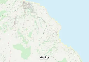 North Yorkshire YO22 4 Map North Yorkshire YO22 4 Map