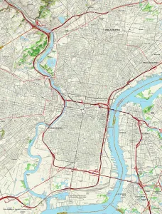 Philadelphia City Map Philadelphia City Map