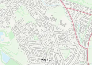 Richmond upon Thames TW12 3 Map Richmond upon Thames TW12 3 Map