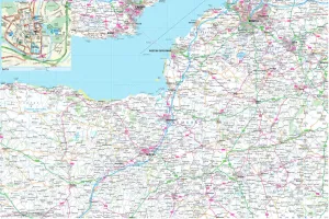 Somerset County Road Map Somerset County Road Map