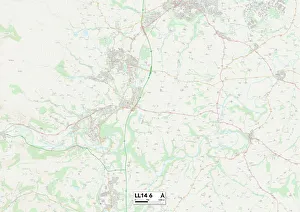 Wrexham LL14 6 Map Wrexham LL14 6 Map