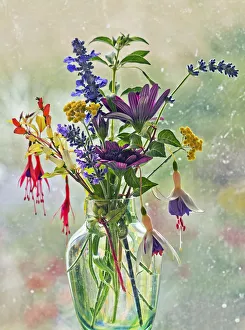 Vase Mixed Flowers Vase Mixed Flowers
